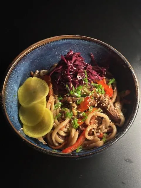 Лапша рамен  с курицей