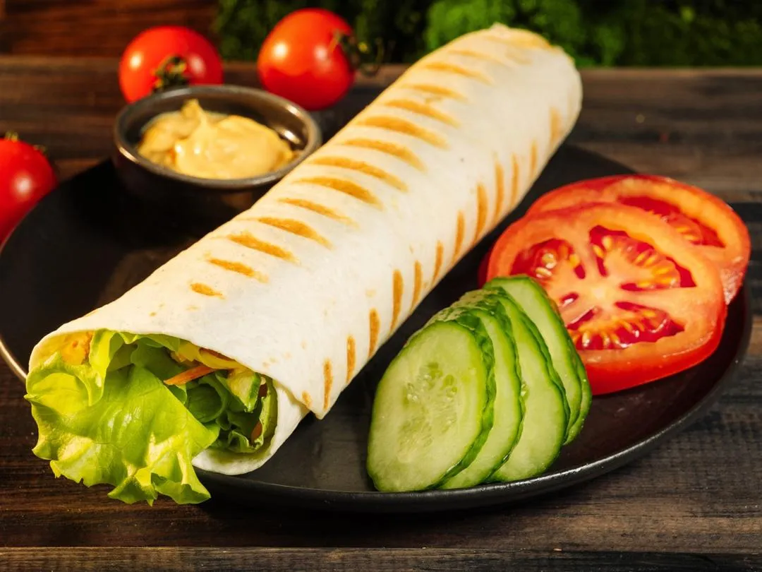 Тортилья с курицей 