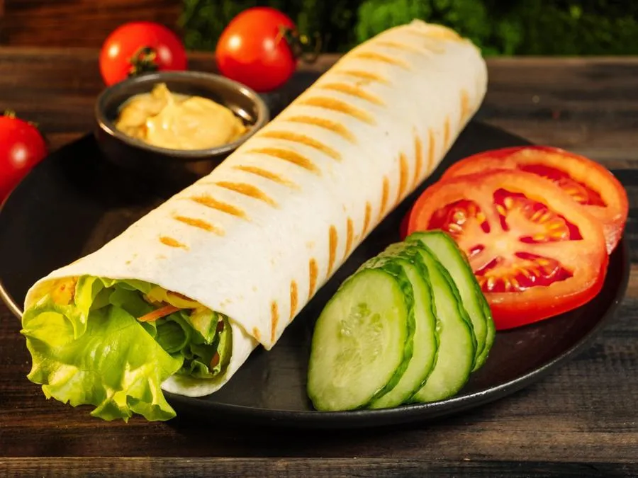 Тортилья с курицей 
