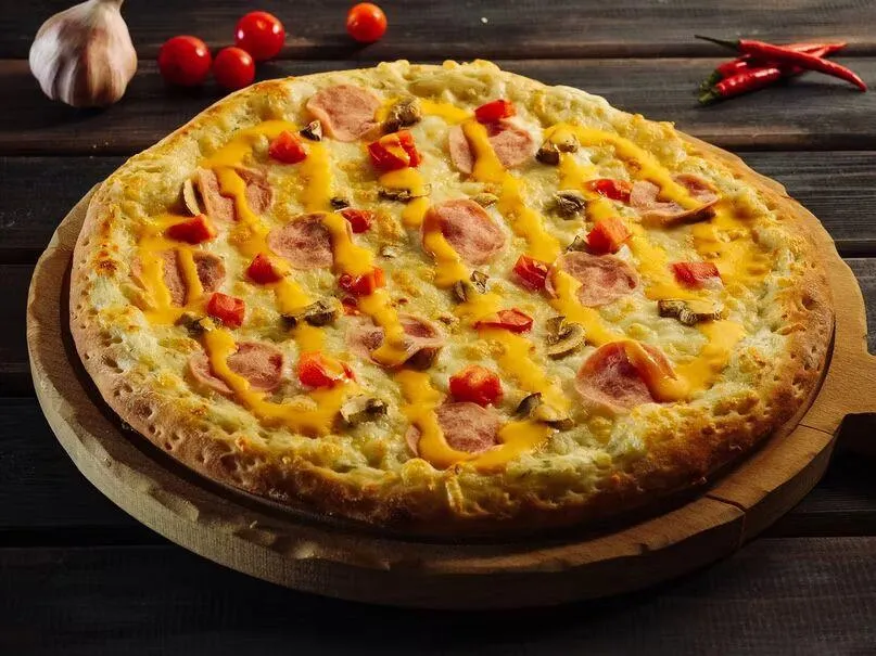 Пицца Сливочный кабанчик 