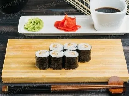 Ролл с угрем мини