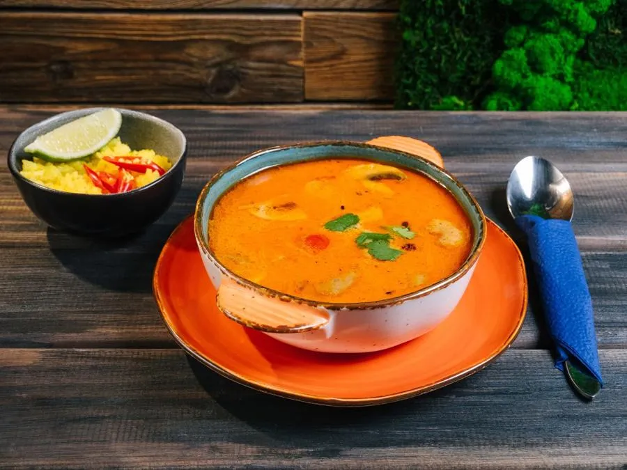 Суп Том Ям с КРЕВЕТКОЙ 